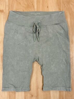 HARMONY BALANCE Forrest Green Seamless Biker Athletic Shorts